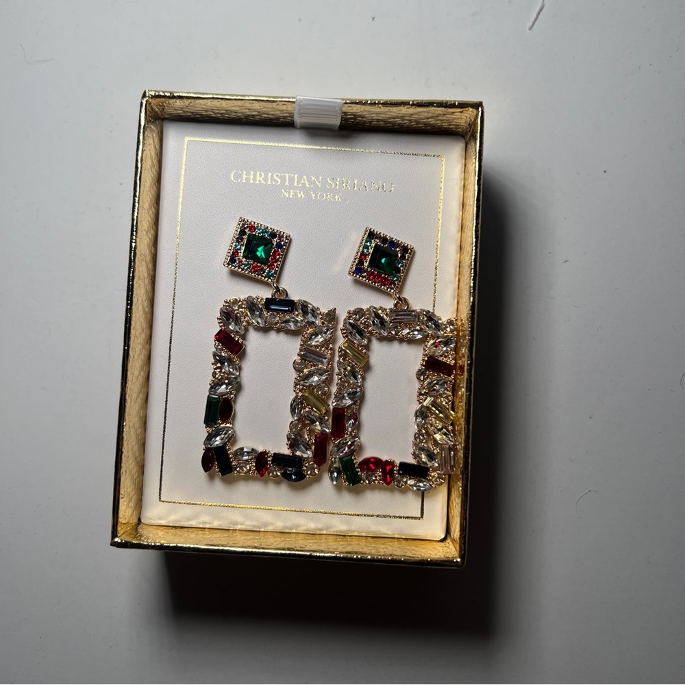 Christian Siriano Multicolor Earrings